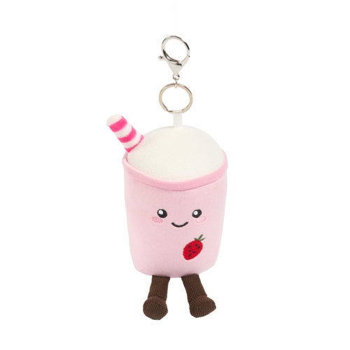 OHS Character Novelty Bag Charm Keyring - Pink