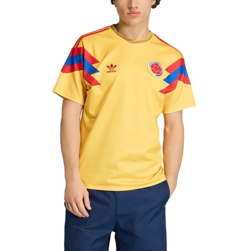 adidas Colombia Away Jersey 1990 - Yellow - Gold