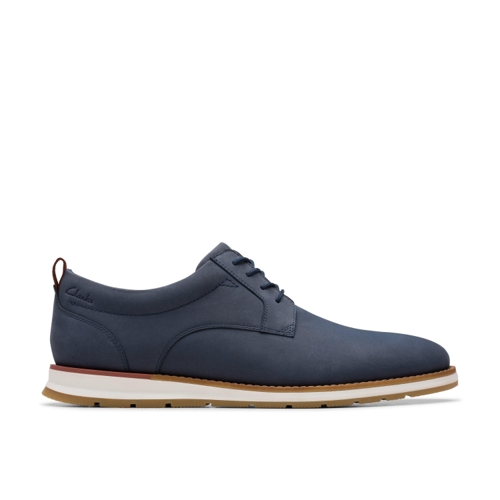 Clarks Lapford Lace - Blue - Size: 8