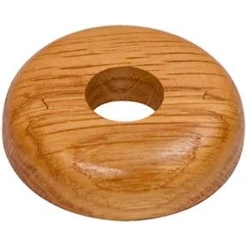 GoodHome Decor 275 Wooden Oak Effect Pipe Collar - Pack Of 2