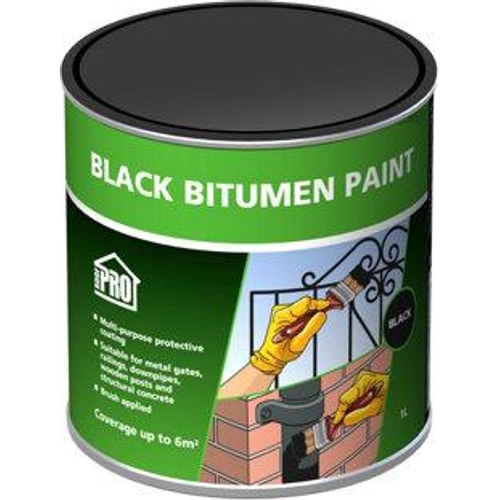 Roof Pro Bitumen Paint - Black