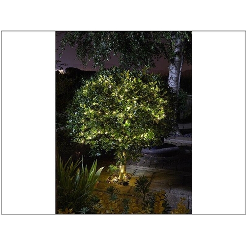 Smart Solar Firefly String Lights - 50 LEDs - White