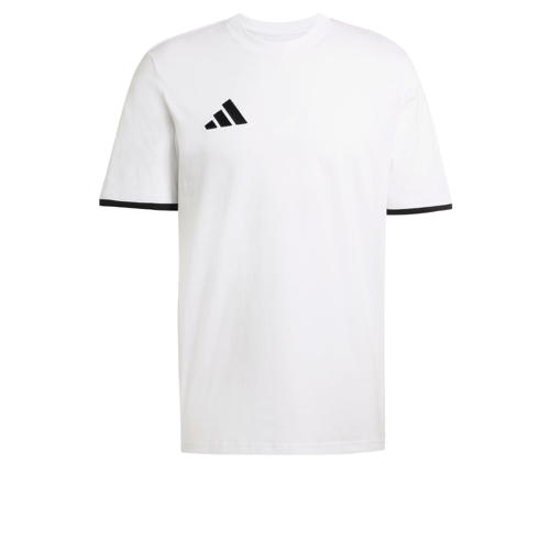 adidas Entrada26 Tee - Crew neck - White/Black - M