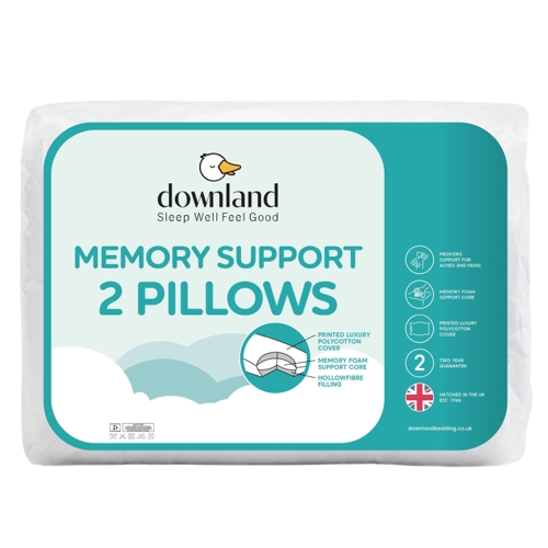 Downland Memory Support Pillow - Pair