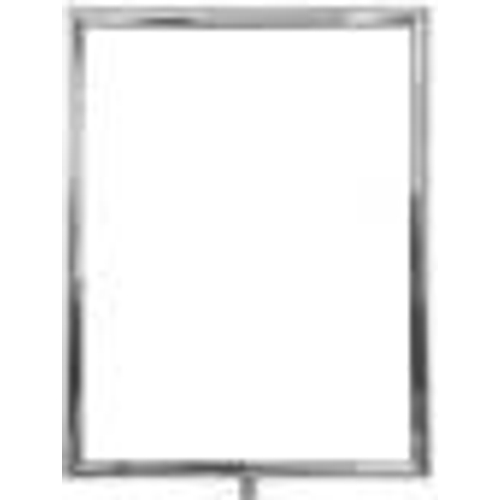 Standard Vertical A4 Sign Frame for Rope Barriers - 5 Star