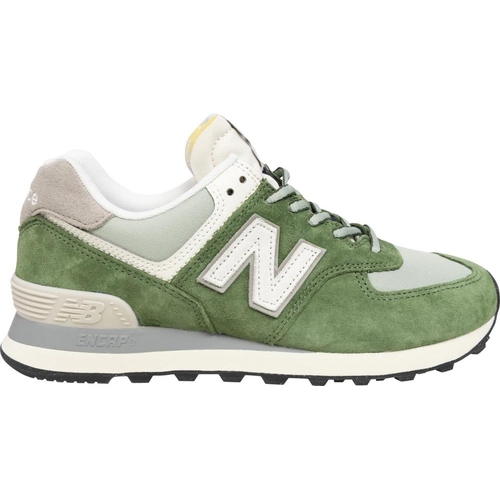 New Balance 574 - Green - Suede/Mesh - Trainers - UK 5