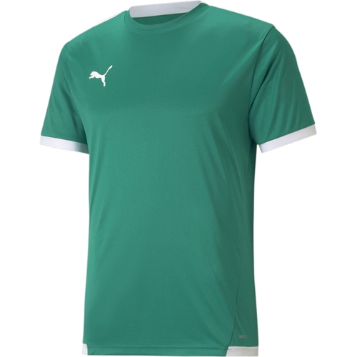 Puma teamLIGA Jersey - Green - White - XS