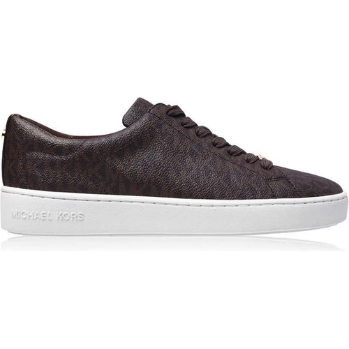 MICHAEL Michael Kors Keaton Low-Top Trainers - Brown - UK 9