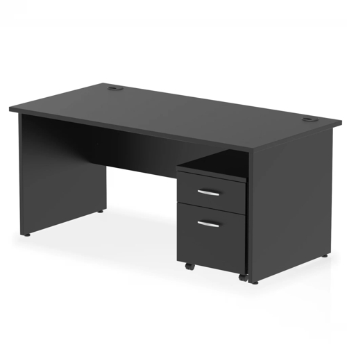 Office Desk - Black - Impulse - I005414