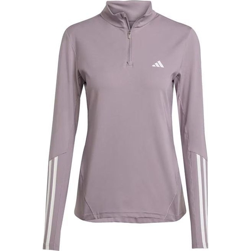 adidas Hyglm 1/4zip Gym Top - Pink - Regular - Crew
