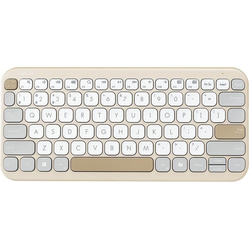 ASUS Marshmallow KW100 Wireless Keyboard - Cream