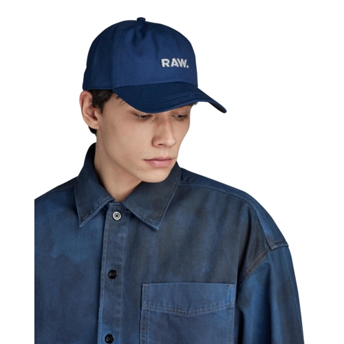 G-STAR Avernus RAW Artwork Baseball Cap - Blue