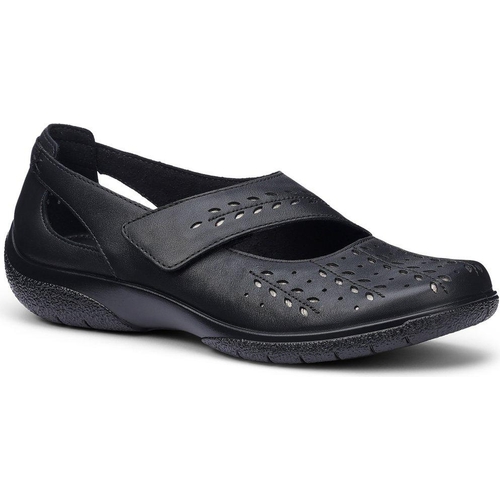 Hotter Daphne Low Shoes - Black - 7