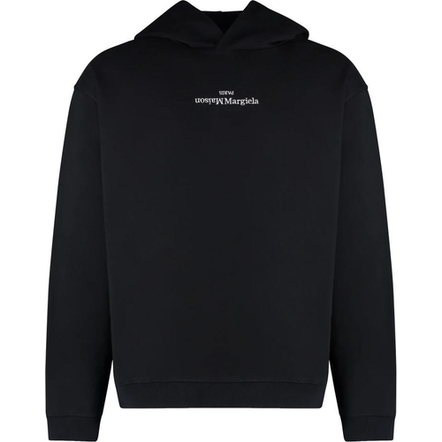 Maison Margiela Hooded Sweatshirt - Oversized - Black - M