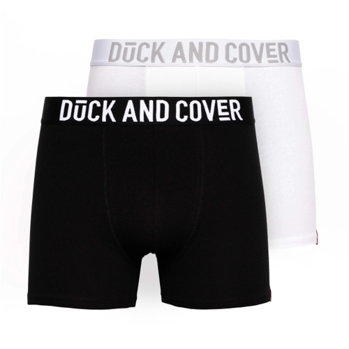 Duck and Cover Salton Boxers 2Pk - Black