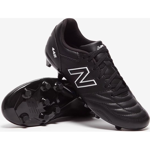 New Balance 442 V2 Academy FG Football Boots - Black - UK Size 5