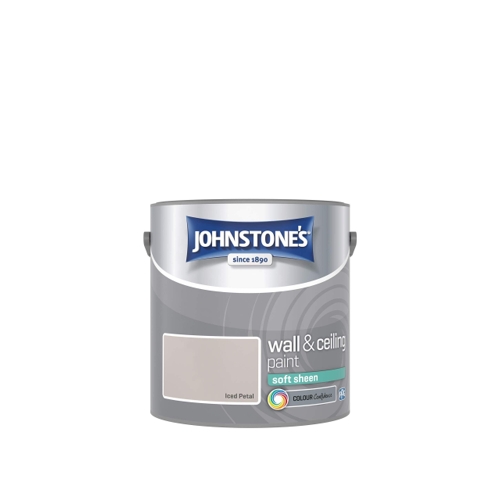 Johnstone's Walls & Ceilings Soft Sheen Paint - Pink - 2.5L
