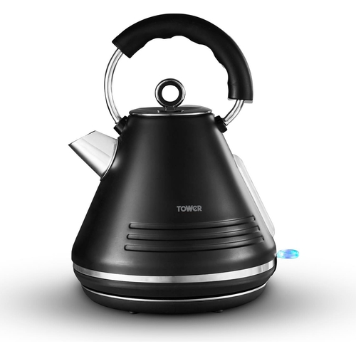 Tower Pyramid Kettle - Black