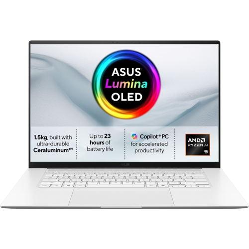 Asus Zenbook S 16 - 16 inch - AMD Ryzen 9 - 16 GB - 1 TB - White