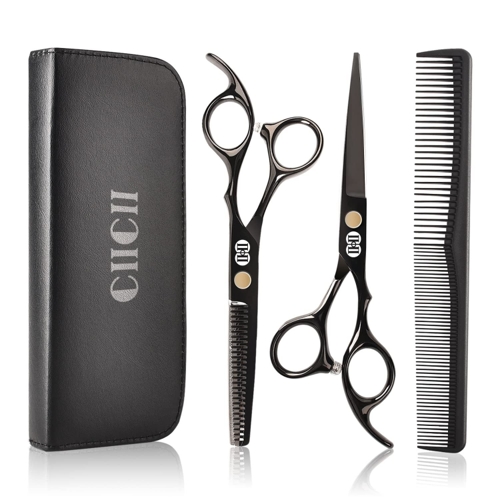 CIICII Hair Scissors Set - Black