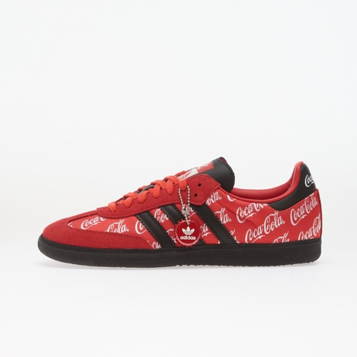 adidas Originals Samba OG Trainers - Red - Black - 3