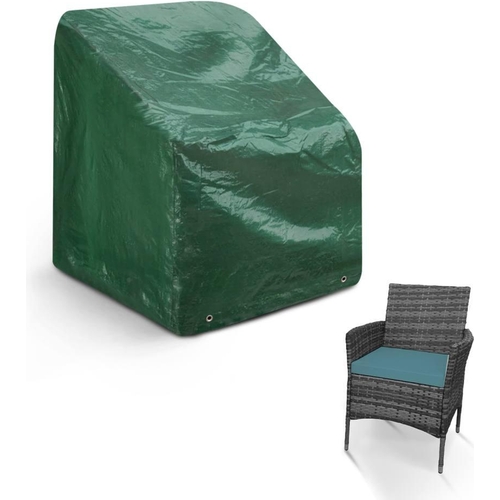 Keplin Garden Chair Cover - 107x68x61cm - Green