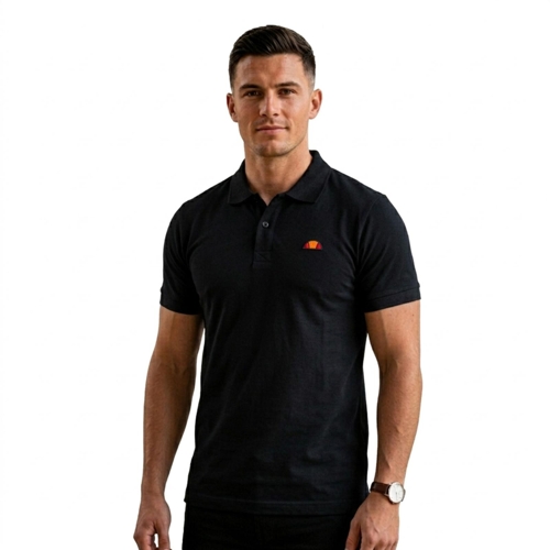 Ellesse Velorian Heritage 2 Polo Shirt - Black - Regular - M
