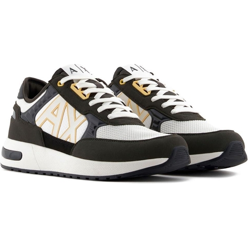 Armani Exchange Dusseldorf Sneakers - Black/White