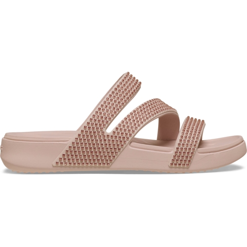 Crocs Getaway Gems Strappy Sandals - Pink - UK 7