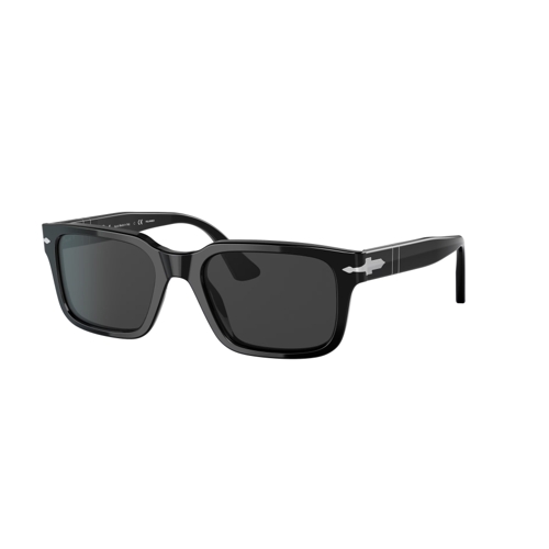 Persol PO3272S Sunglasses - Frame color: Black, Lens color: Polarized Dark Grey