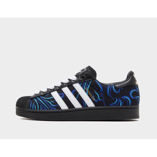 adidas Originals Superstar II Trainers - Black/Blue - UK 9