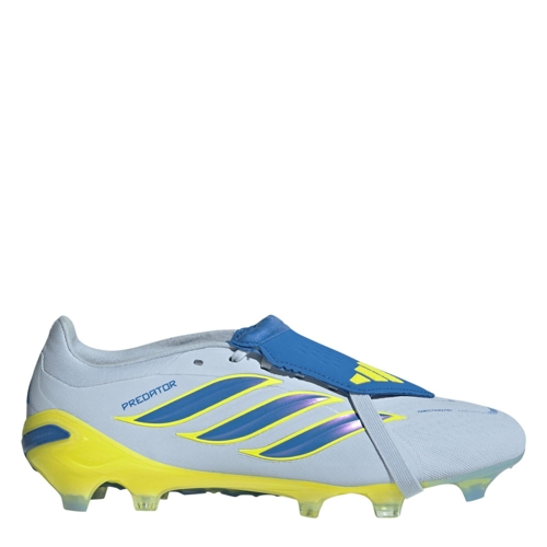 adidas Predator Pro Football Boots - Blue/Yellow - UK 9