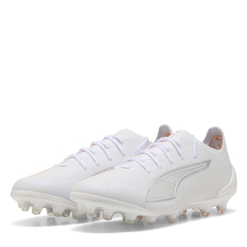 Puma Ultra 6 Ultimate AG Football Boots - White - UK 9.5