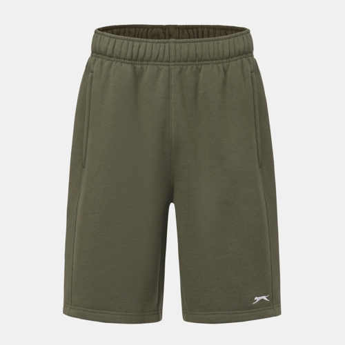 Slazenger Fleece Shorts - Green - S