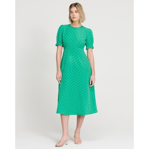Finery London Mela Dress - Green - 16