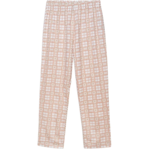 Printed Jersey Pyjamas - Pink - UK 12