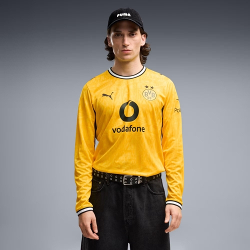 Puma Borussia Dortmund 26/27 Home Long Sleeve Football Shirt - Yellow - Black - L