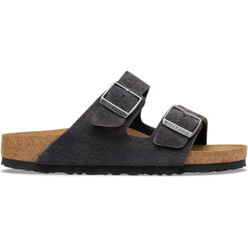 Arizona Suede Mules - Grey - UK 6.5