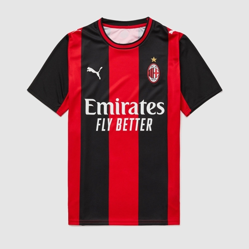 Puma AC Milan Home Shirt 2026/27 - Kids - Black/Red - L