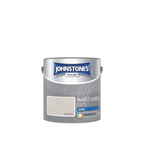 Johnstone's Wall & Ceiling Paint - China Clay - Matt