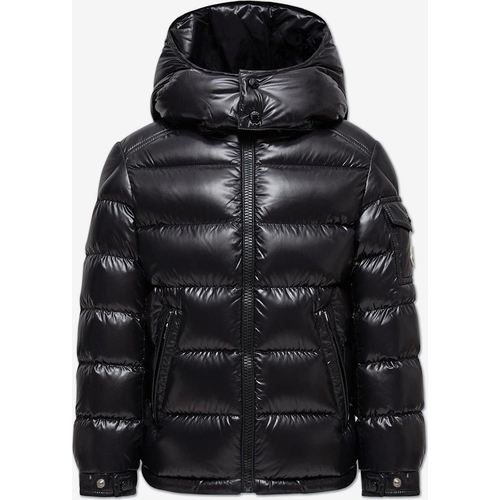 MONCLER ENFANT New Maya Hooded Down Jacket - Black - 7-8