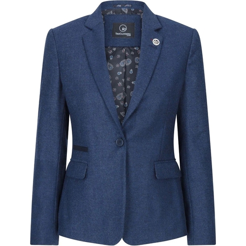 TruClothing Blazer - Blue - Checkered - Size 18
