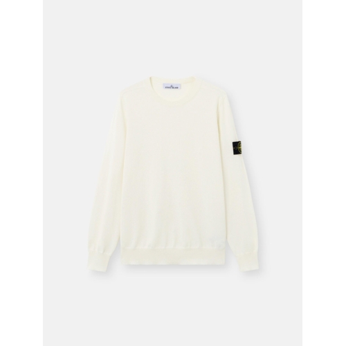 Stone Island Knitwear - Crew Neck - White - L