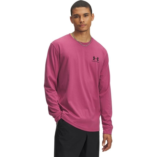 Under Armour Long-Sleeve T-Shirt - Pink - XL