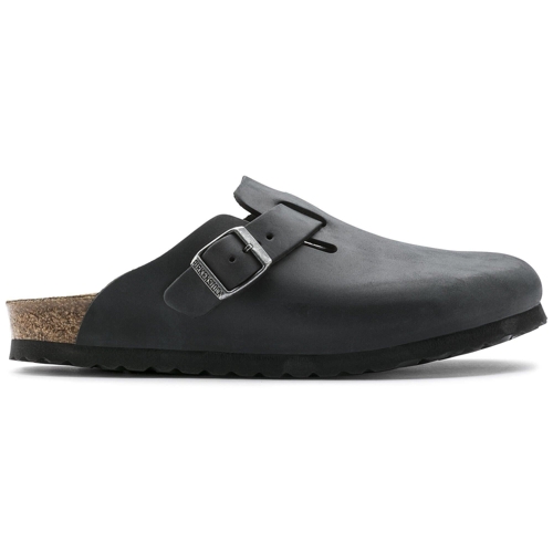 Birkenstock Boston Clogs - Black - UK 6.5