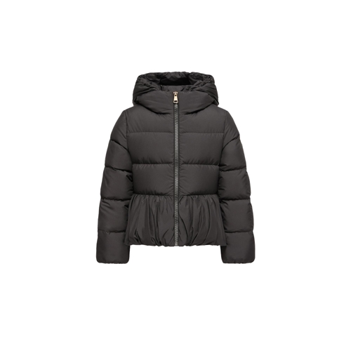 Moncler Enfant Elizaveta Hooded Down Jacket - Black - 6y