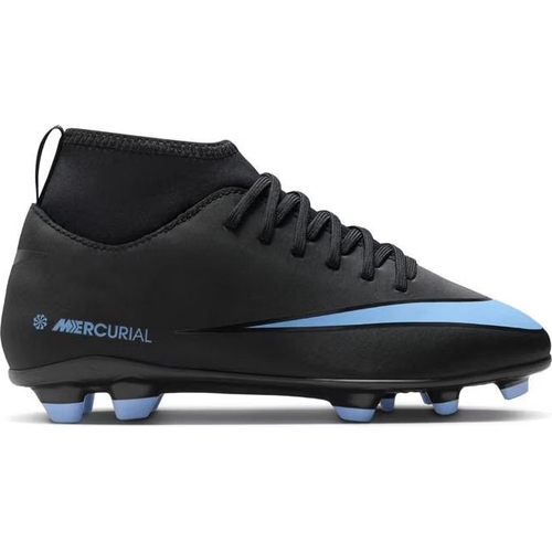 Nike Mercurial Superfly 10 Junior Firm Ground Football Boots - Black - 1 UK