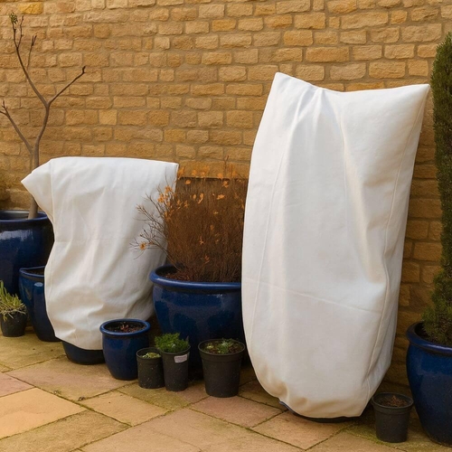 Plant Fleece Jackets - White - 1.2m x 1.8m - Pack of 2