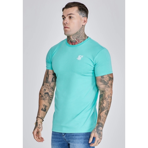 SikSilk Essentials T-Shirt - Green - M