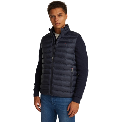 Packable Quilted Gilet - Tommy Hilfiger - Blue - 36